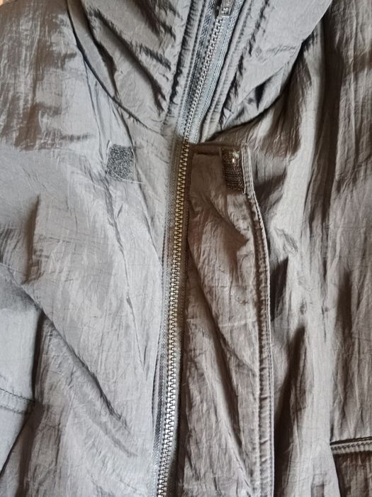 Męska kurtka zimowa ocieplana czarna L