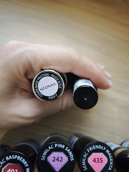Lakiery hybrydowe Semilac,Neonail,Stars,Hi hybrid,Eveline plus tusze
