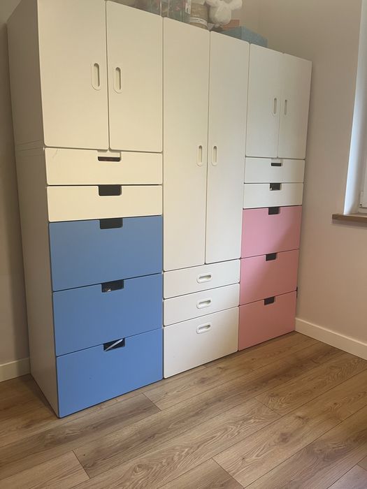 Zestaw menli ikea stuva regal