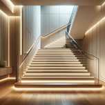 Автоматична підсвітка сходів / Smart Stairs White WIFI PRO 16