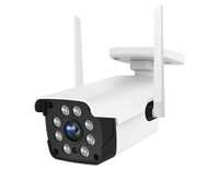 Câmara vigilância Netvue WiFi exterior impermeável 1080P visão noturna