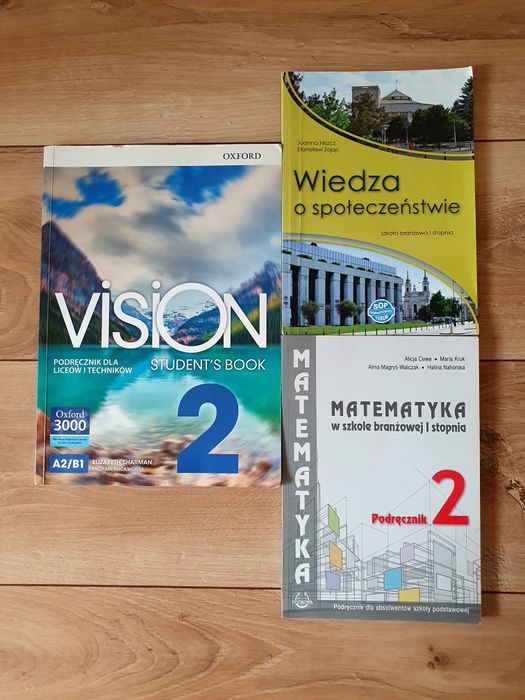 Zestaw książek do szkoły branżowej