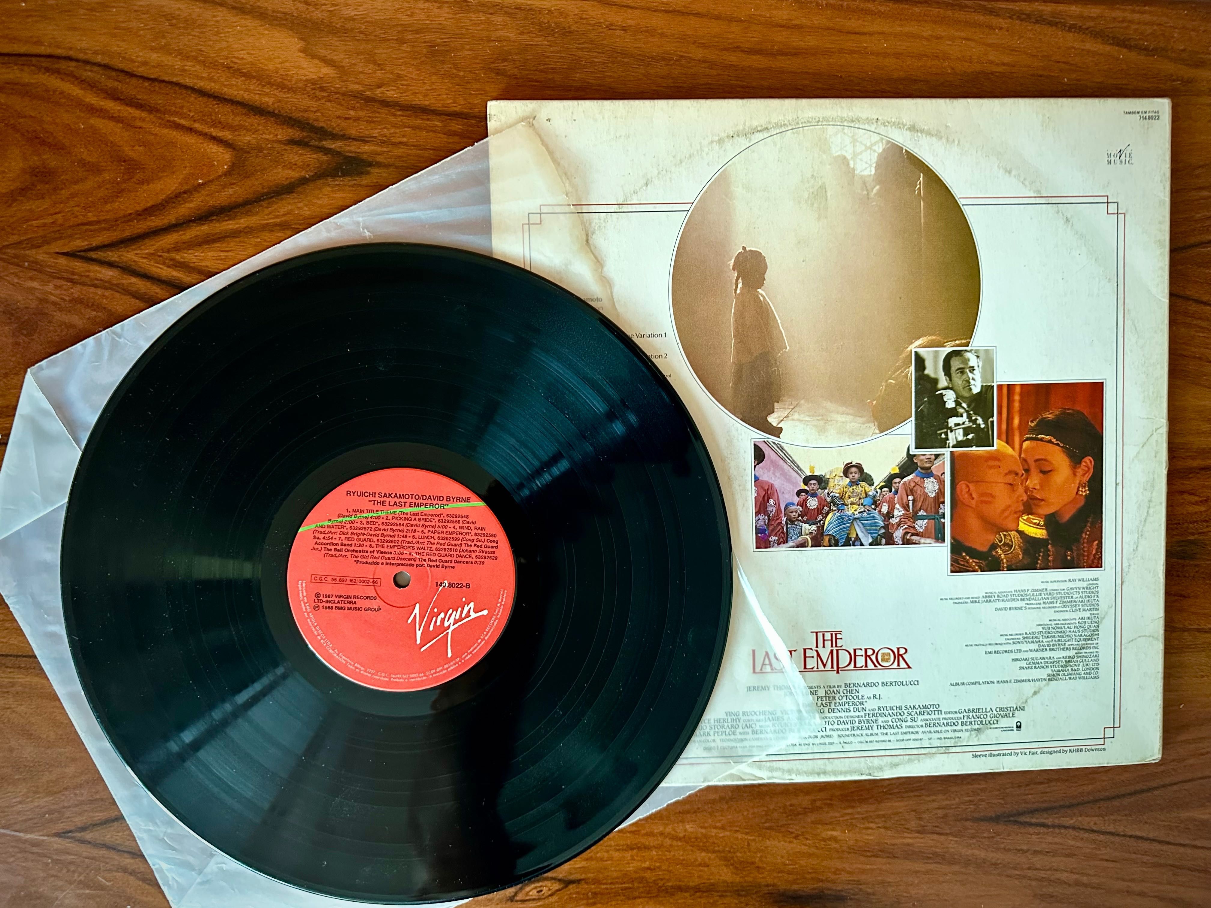 Disco vinil The last Emperor