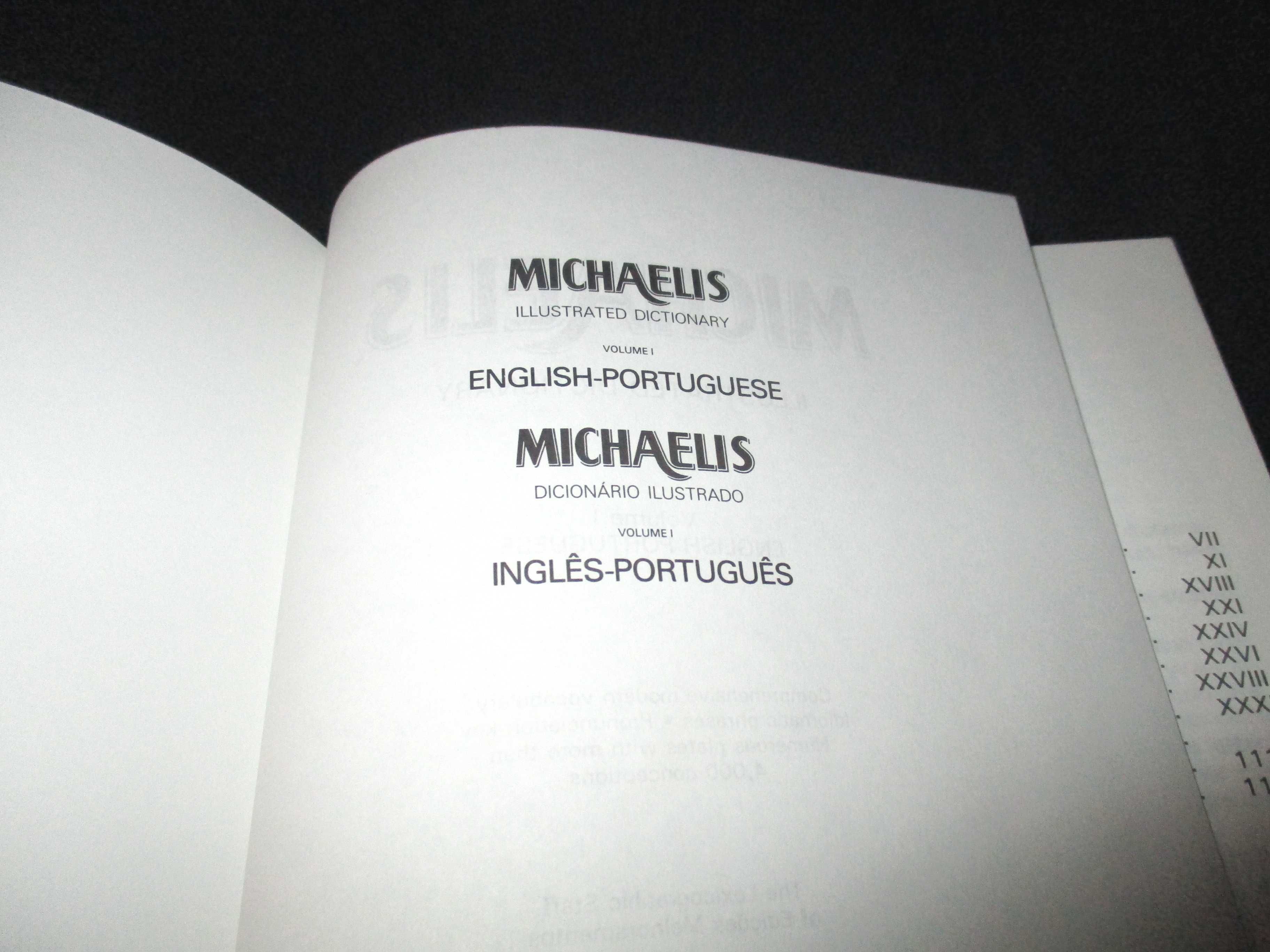 Livro Dicionário Ilustrado Michaelis Inglês Português