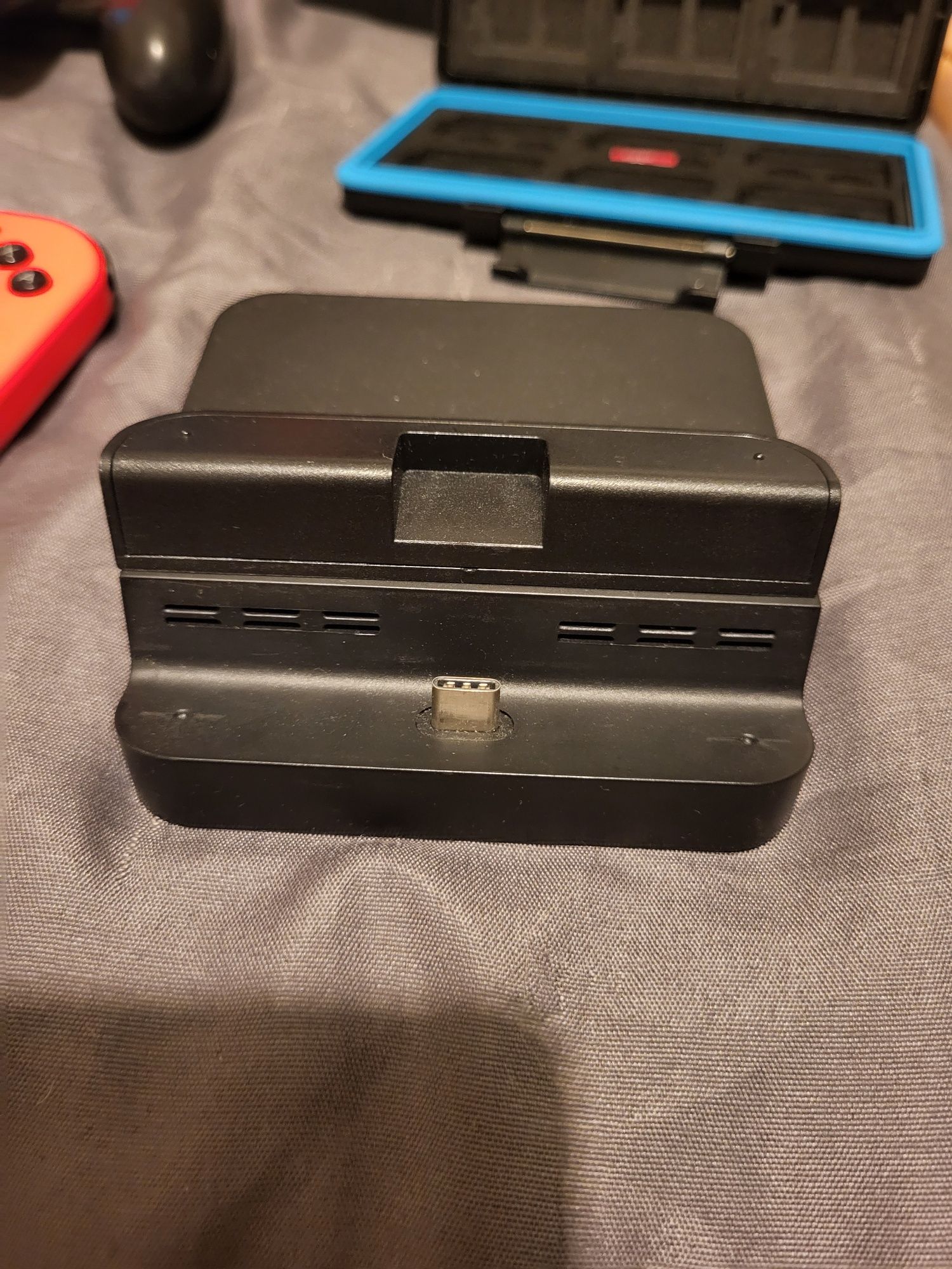 Nintendo Switch com acessórios