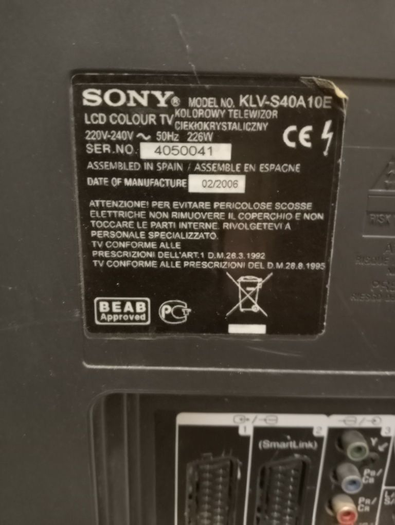 Telewizor SONY LCD 40cali
