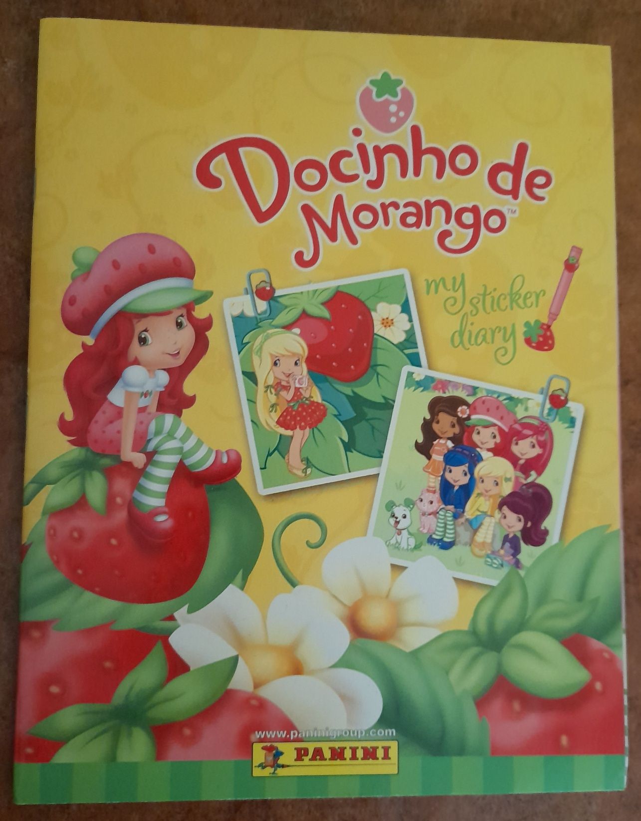 Cromos Docinho de Morango - Caderneta Panini