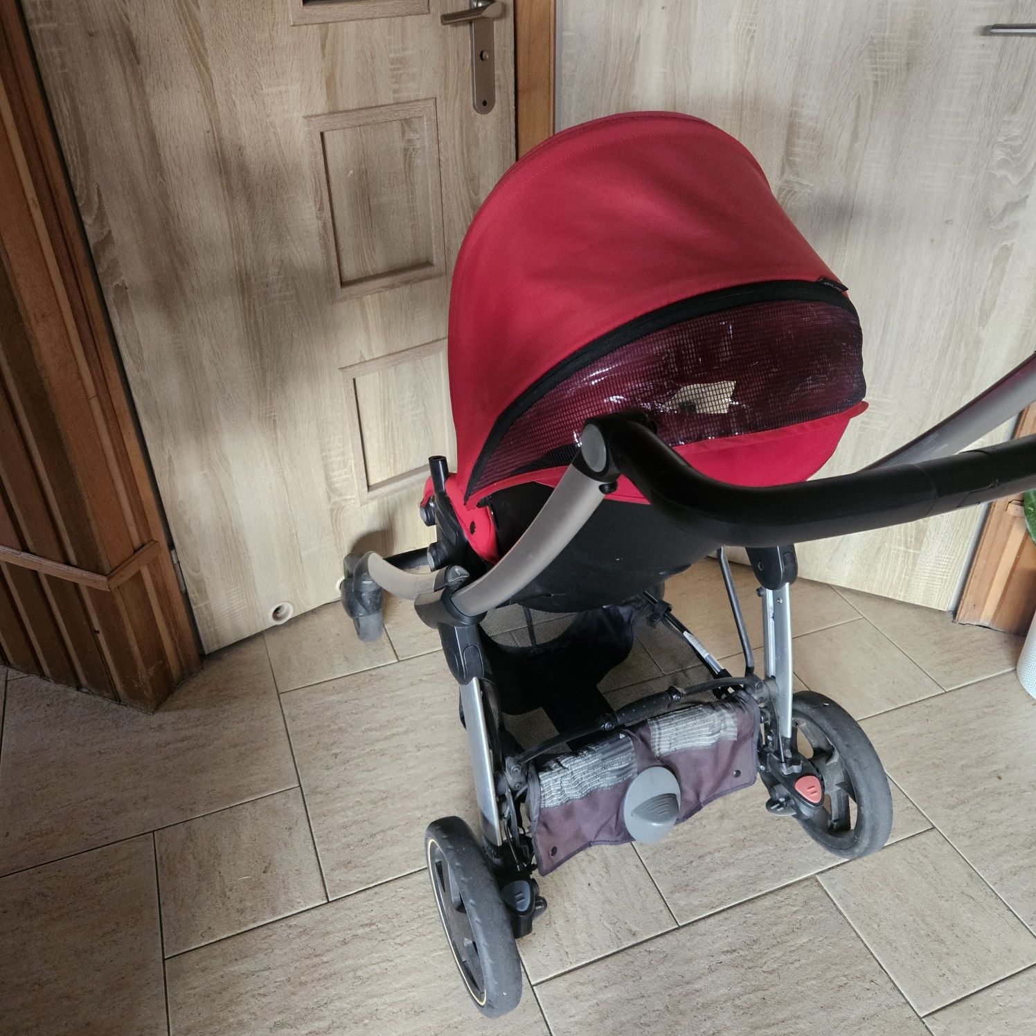 Wózek spacerowy dla dziecka spacerówka  maxi cosi elea czerwony