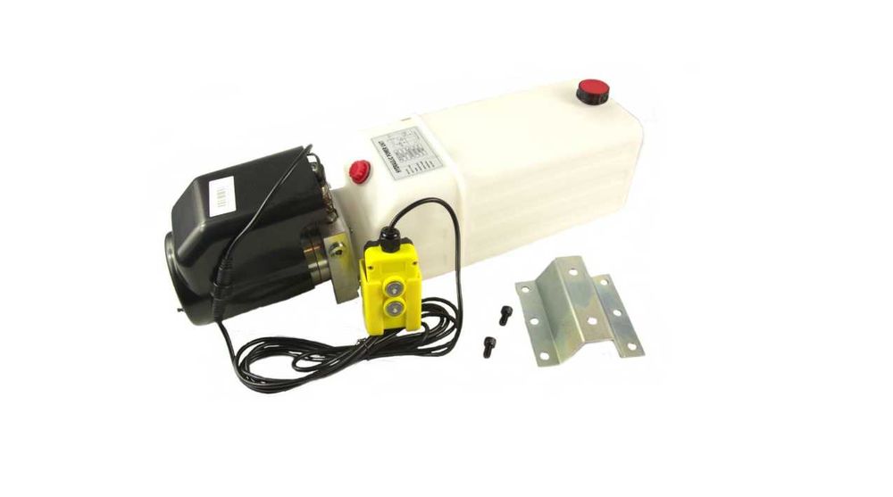 pompa wywrotu kipra busa 12V. Zasilacz agregat hydrauliczny. 2 kW.