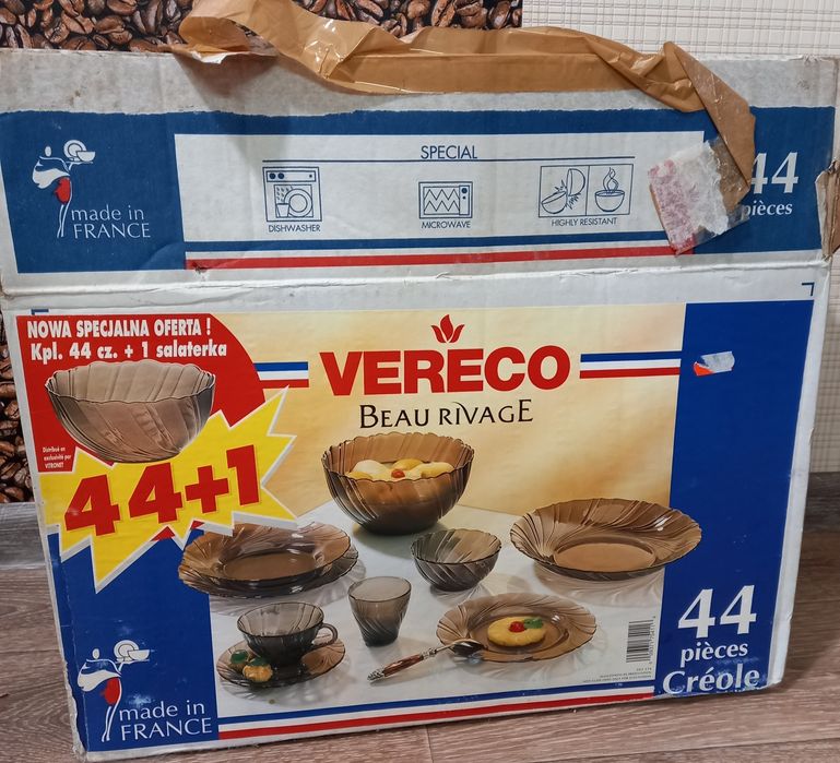 Набір столового посуду, Vereco, Франція