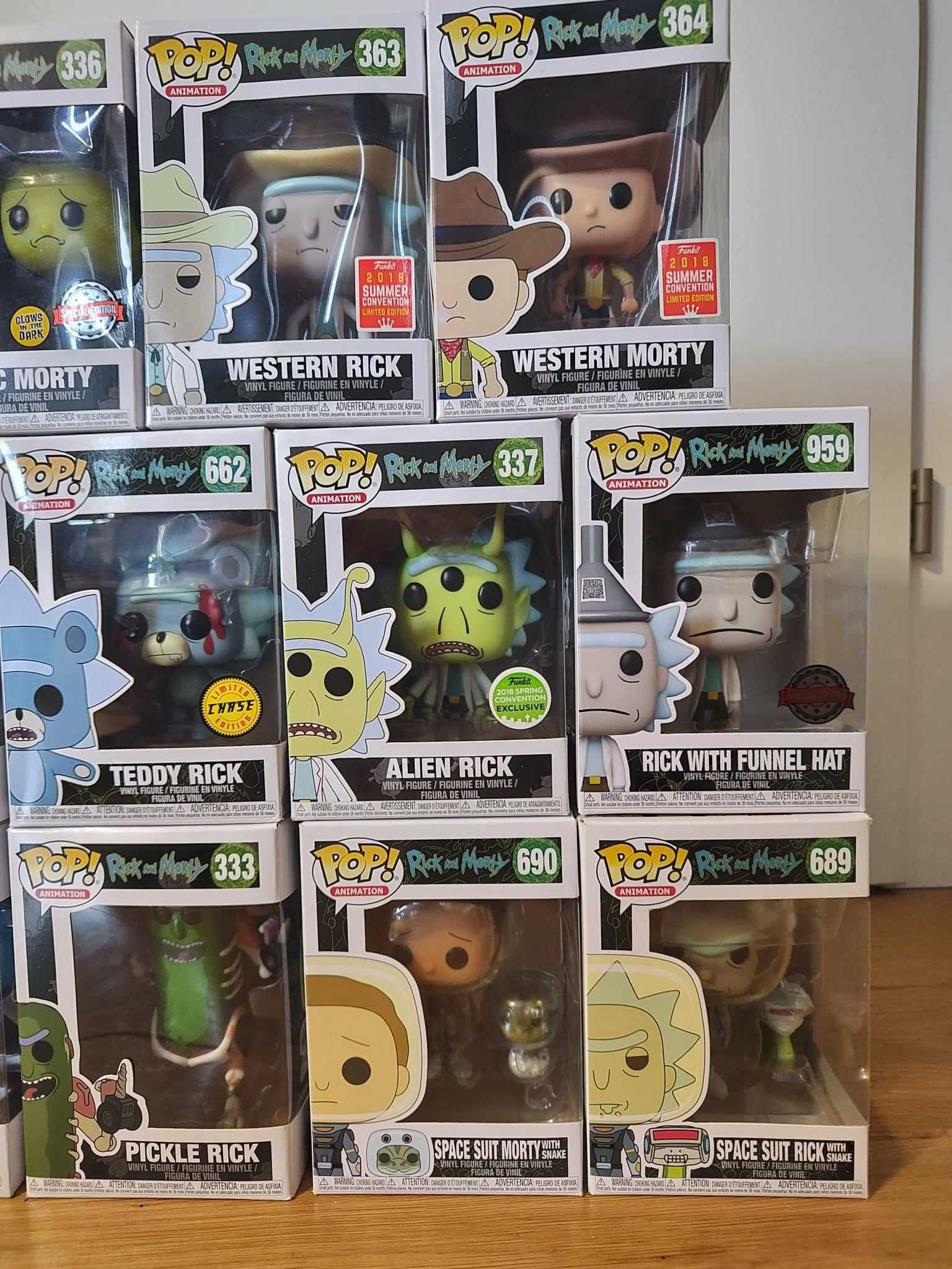 Funko POP Rick Morty zestaw