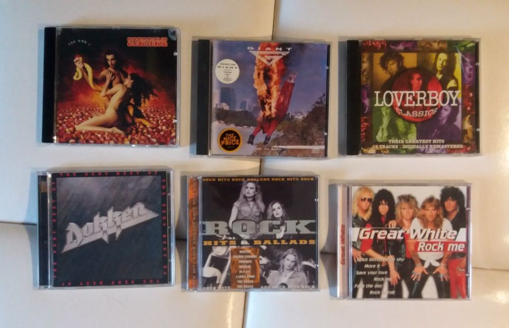 Lote de Cds de HARD ROCK