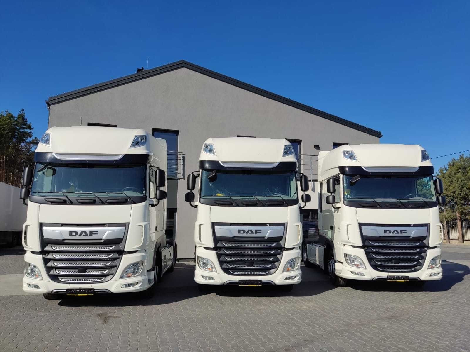 Wynajem ciągników siodłowych DAF XF480.