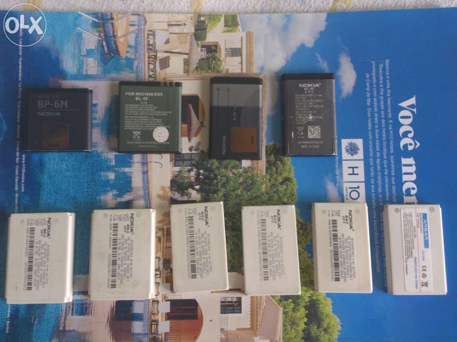 Baterias Nokia, 3310, 3330, N95, Blackberry,etc