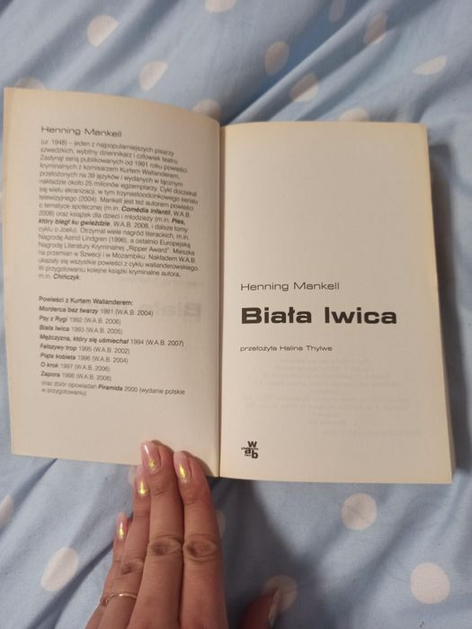 Książka pt. Biała lwica