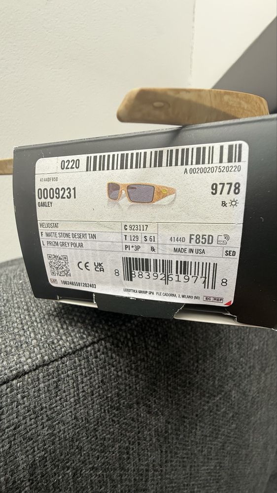 Nowe okulary OAKLEY Heliostat Polarized - 100% oryginał
