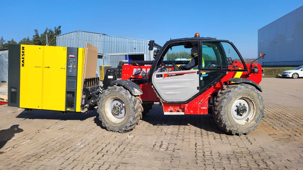 Ładowarka teleskopowa z operatorem usługi ładowarką teleskopową