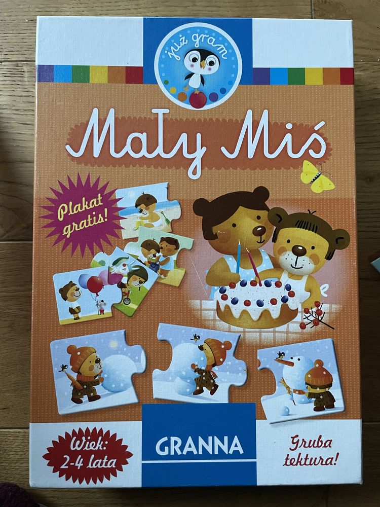 Puzzle Mały Miś Granna