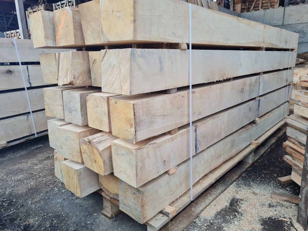 Kantówka dębowa 12x12 14x14 16x16 10x20 24x12 palisady podkł