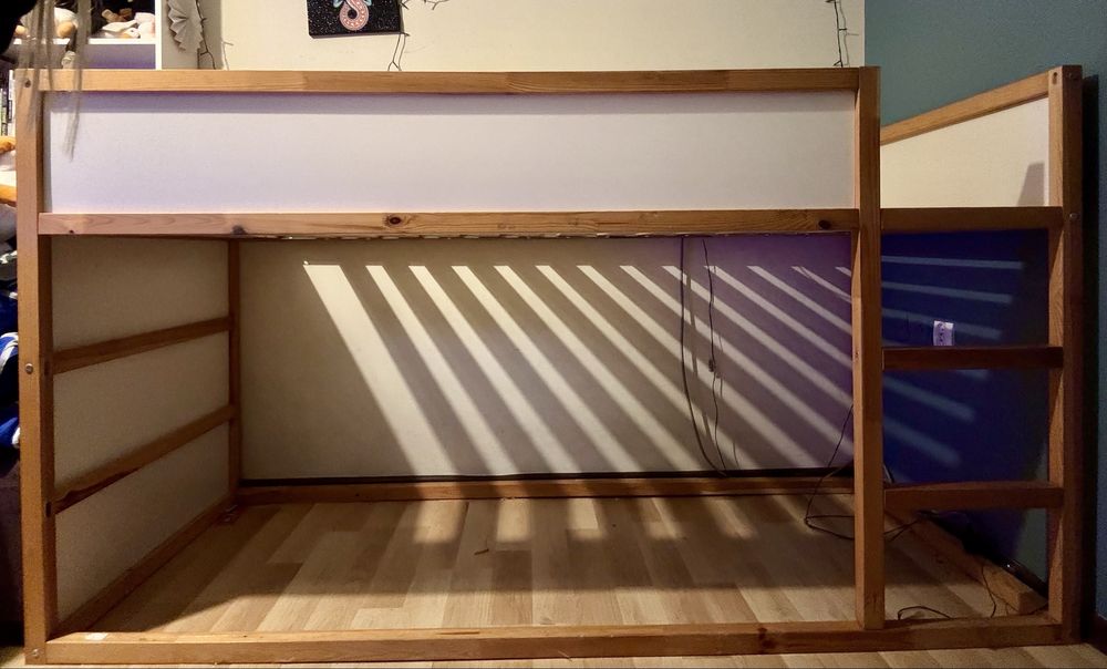 Łóżko dwustronne Ikea Kura