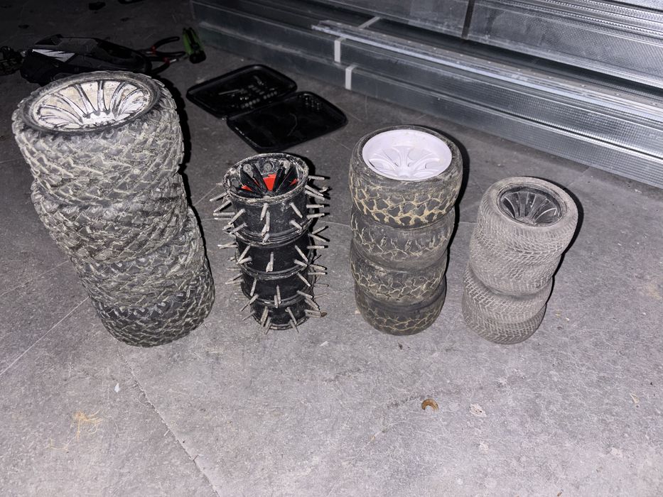 Koła rc 1/10 1/8 1/12 hex 12/17