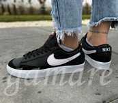 Niskie buty Nike damskie czarne trampki wygodne promocja 36-41