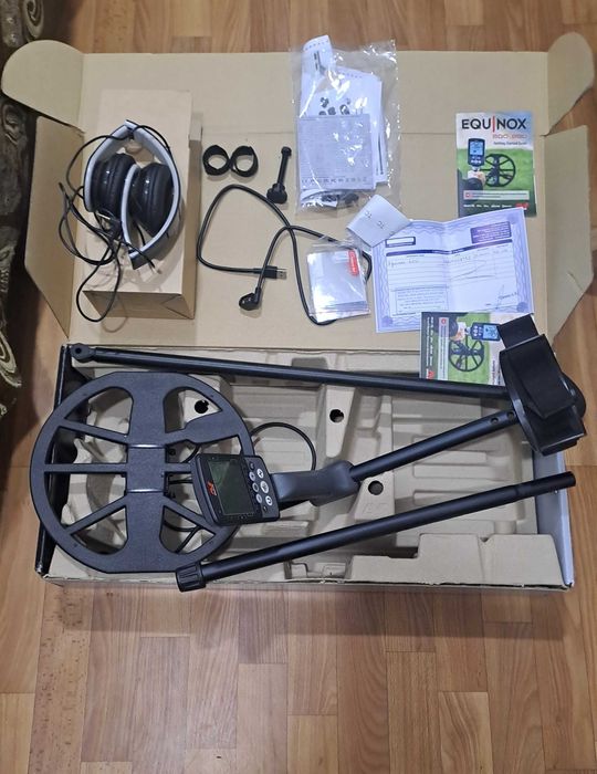 Minelab equinox 600 металошукач