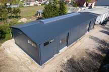 Hala Ocieplana 12x36x5m Magazynowa Warsztat PIR Stalowa 432m2