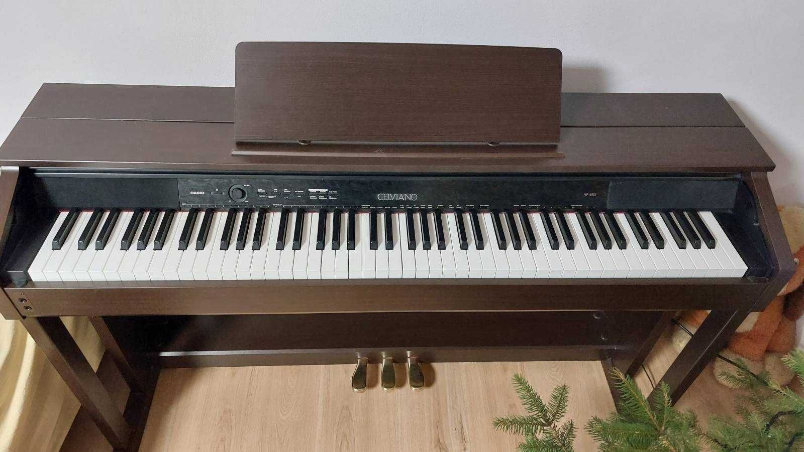 Pianino cyfrowe CASIO CELVIANO AP-450 BK