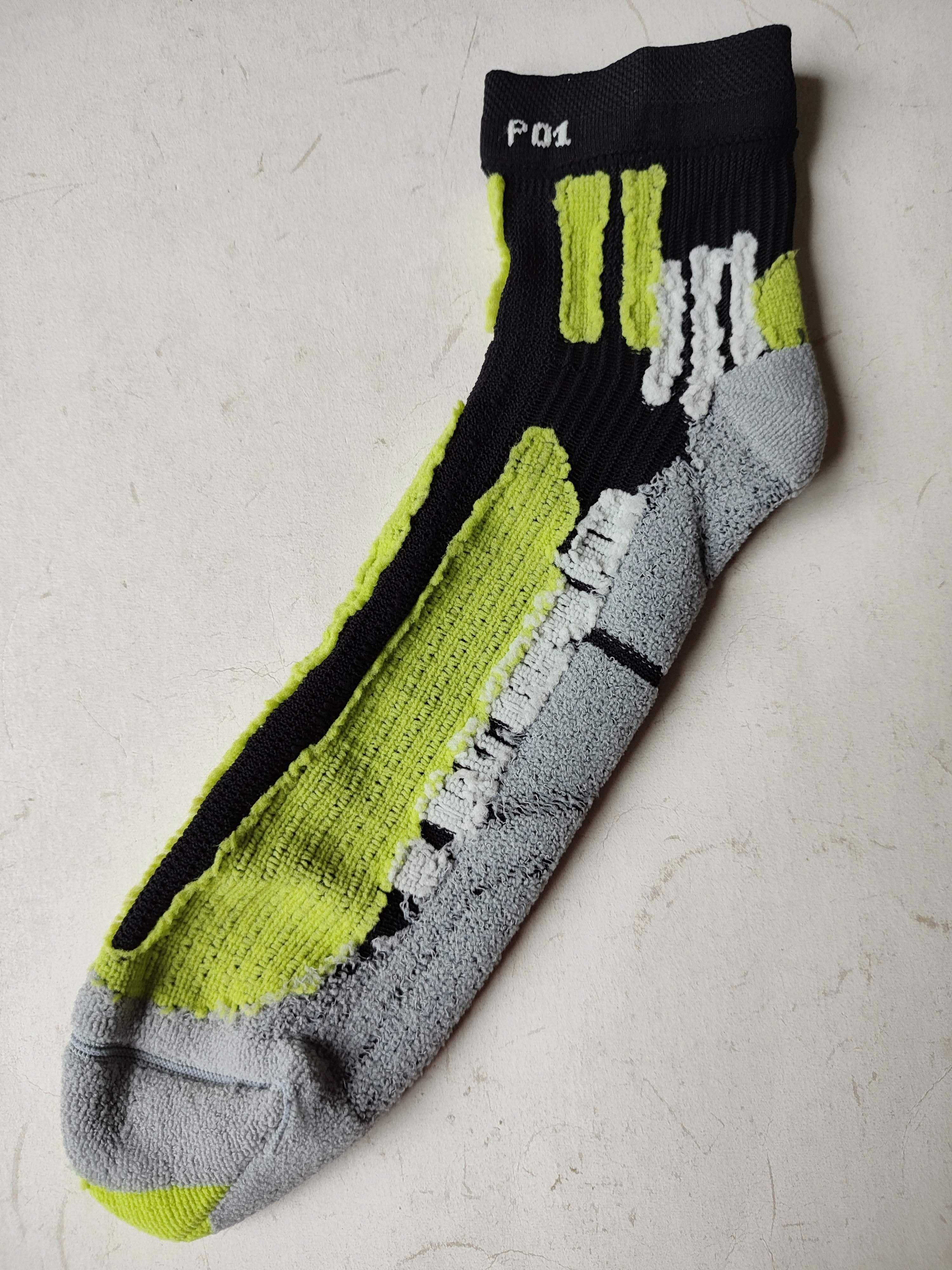 X-SOCKS Шкарпетки RUN SPEED TWO 43-47 black-green в'язані