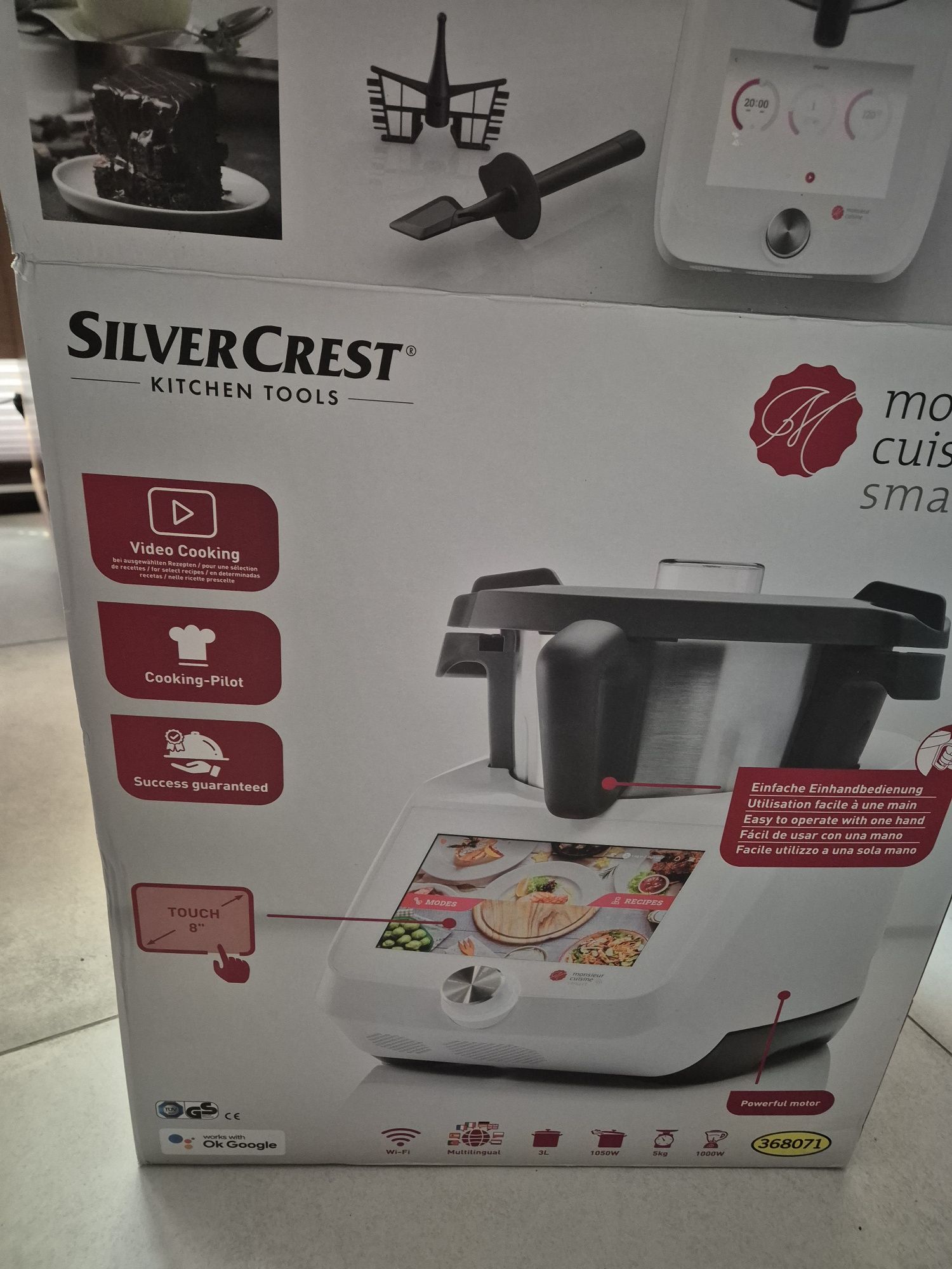 Termorobot MC Smart z Wi-Fi, 1200 W - lidlomix używany