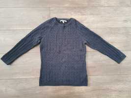 Sweter damski granatowy rękaw 3/4 tommy hilfiger