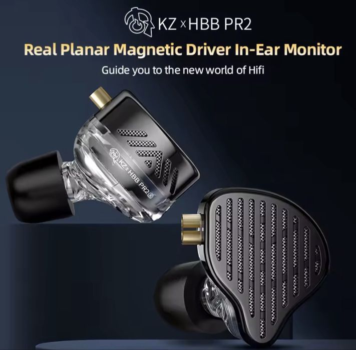 Навушник KZ HBB PR2 with mic, IEM наушники з мікрофоном