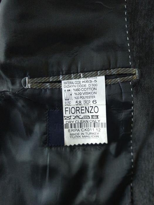 Піджак чоловічий Fiorenzo® 48/4XL/56