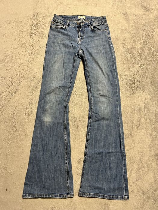 Джинсы Клеш синие