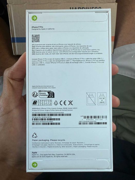 Iphone 17 Pro 256GB