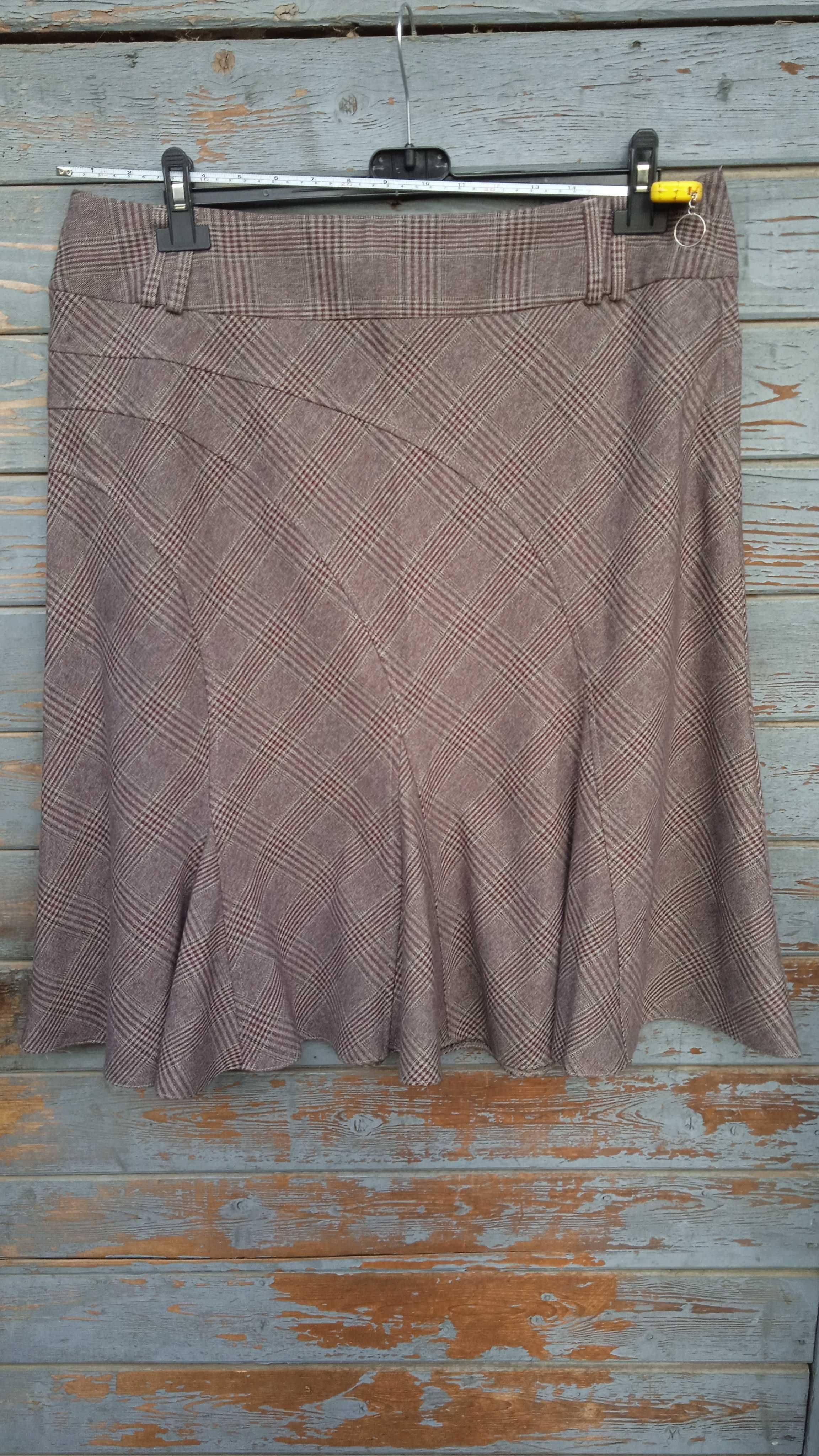 Spódnica rozkloszowana w kratę Next 18 xxxl 46