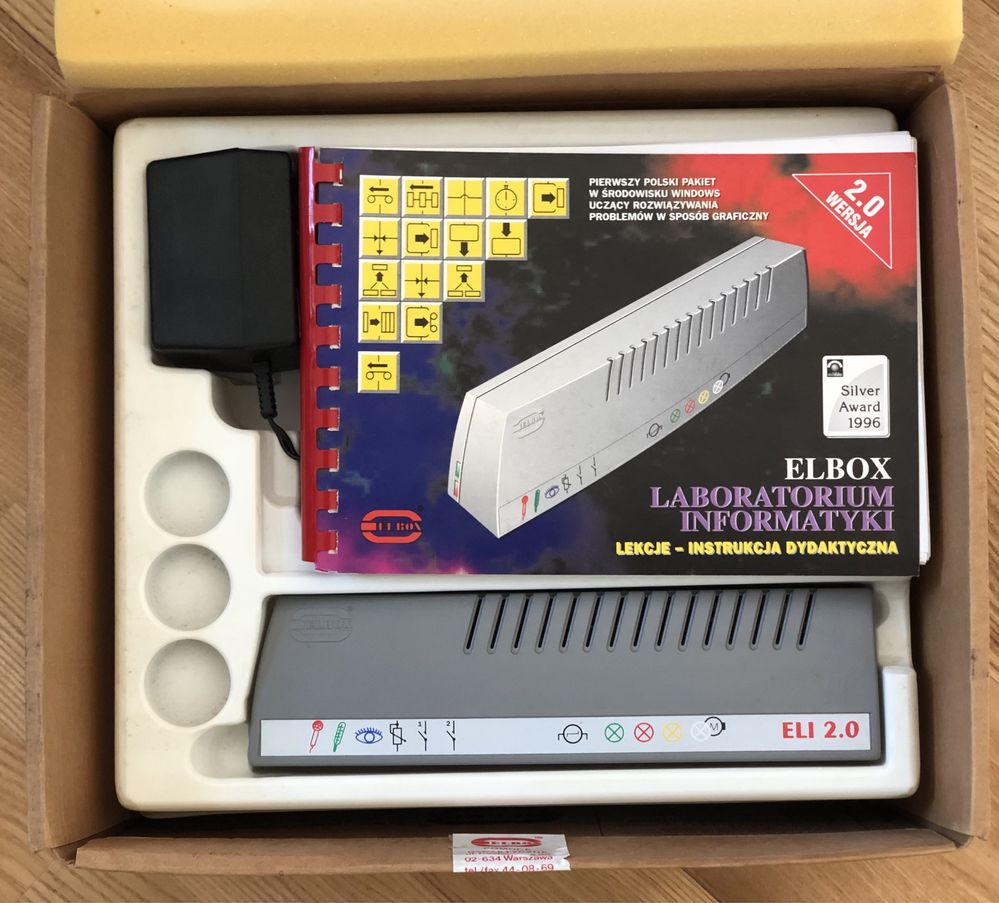 Retro Pakiet Edukacyjny Elbox Laboratorium Informantyki 2.0 PC 386 DX