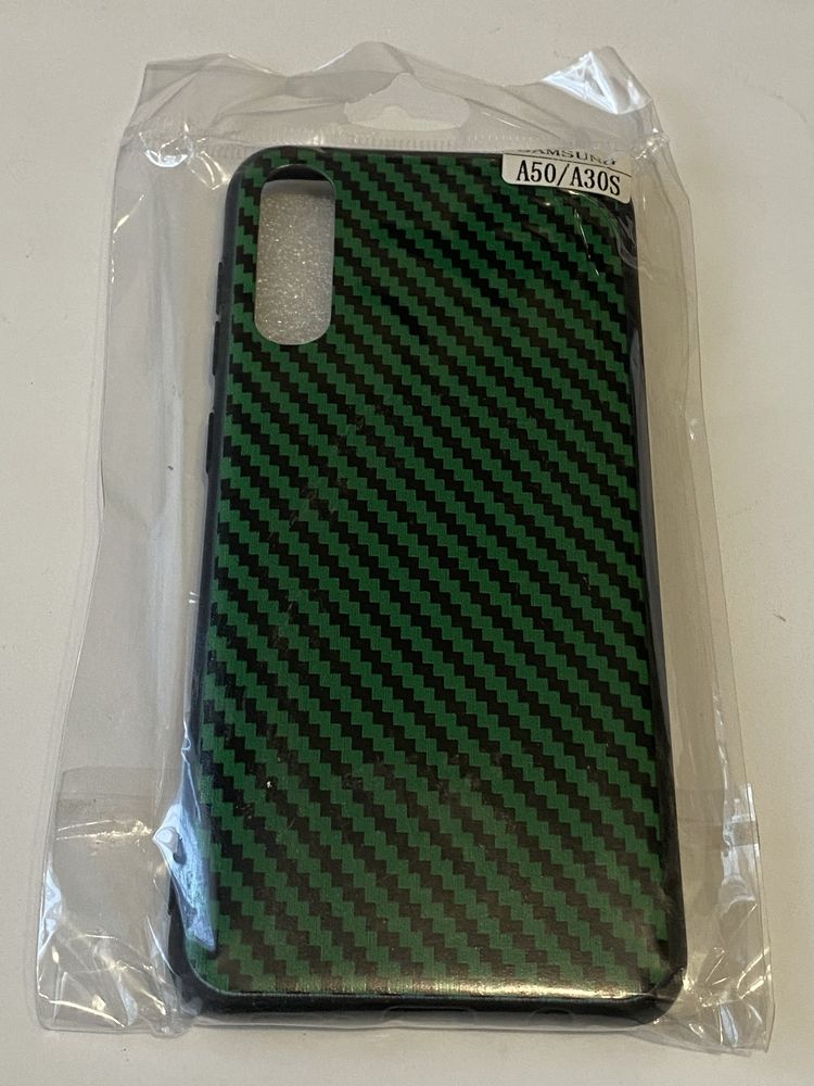 Чохол Samsung A30S / A50 / A50S Carbon Протиударний