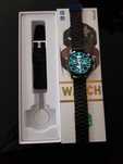 Smartwatch Zegarek Męski DT70+ Rozmowy 466x466 Amoled Dwa Paski