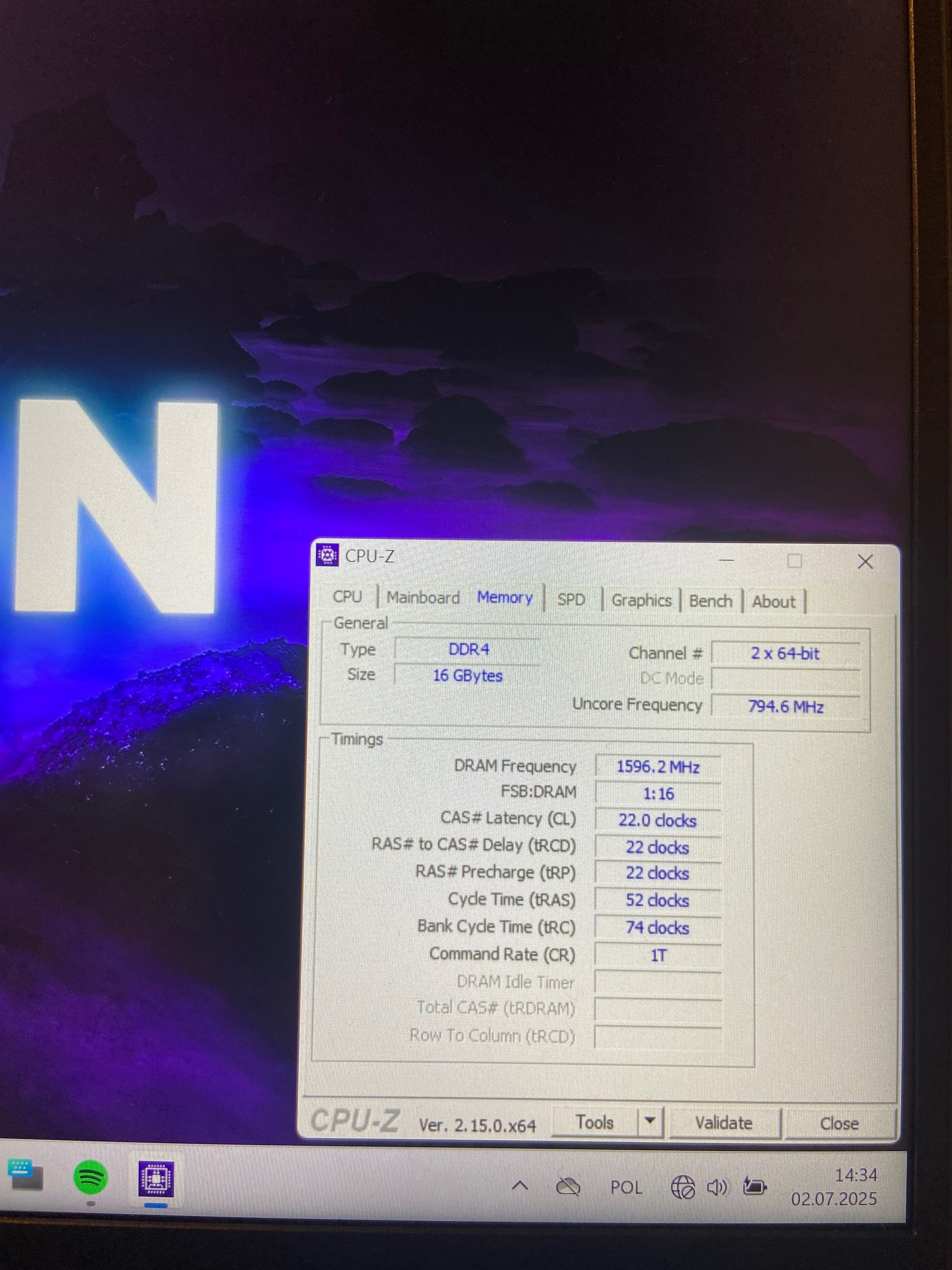 Pamięć RAM SAMSUNG 16GB SODIMM DDR4 3200mhz/2x8GB=16GB/Do laptopa