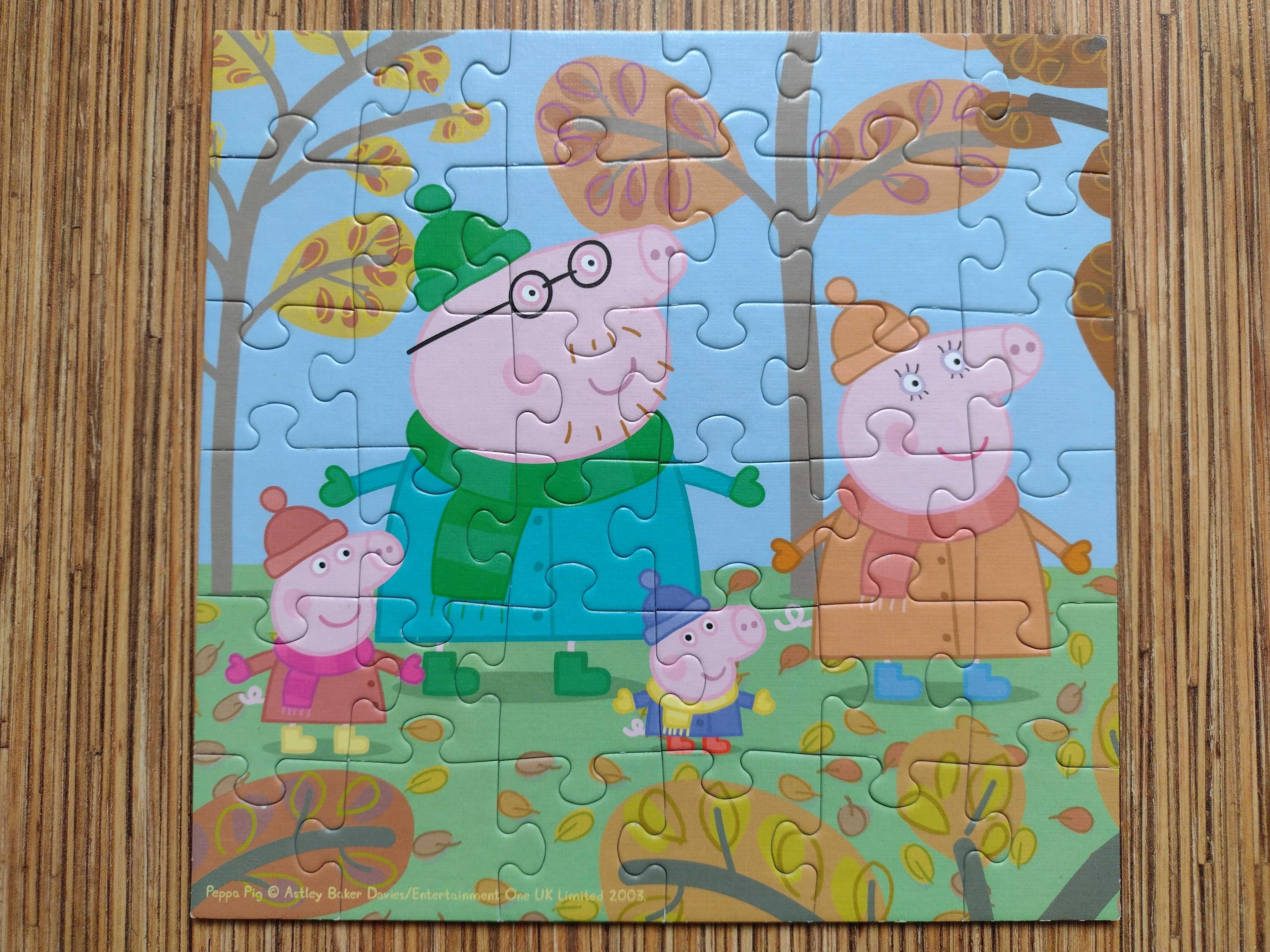 TREFL, Świnka Peppa, puzzle 3w1