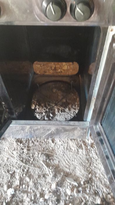 Fogão a gás e eléctrico