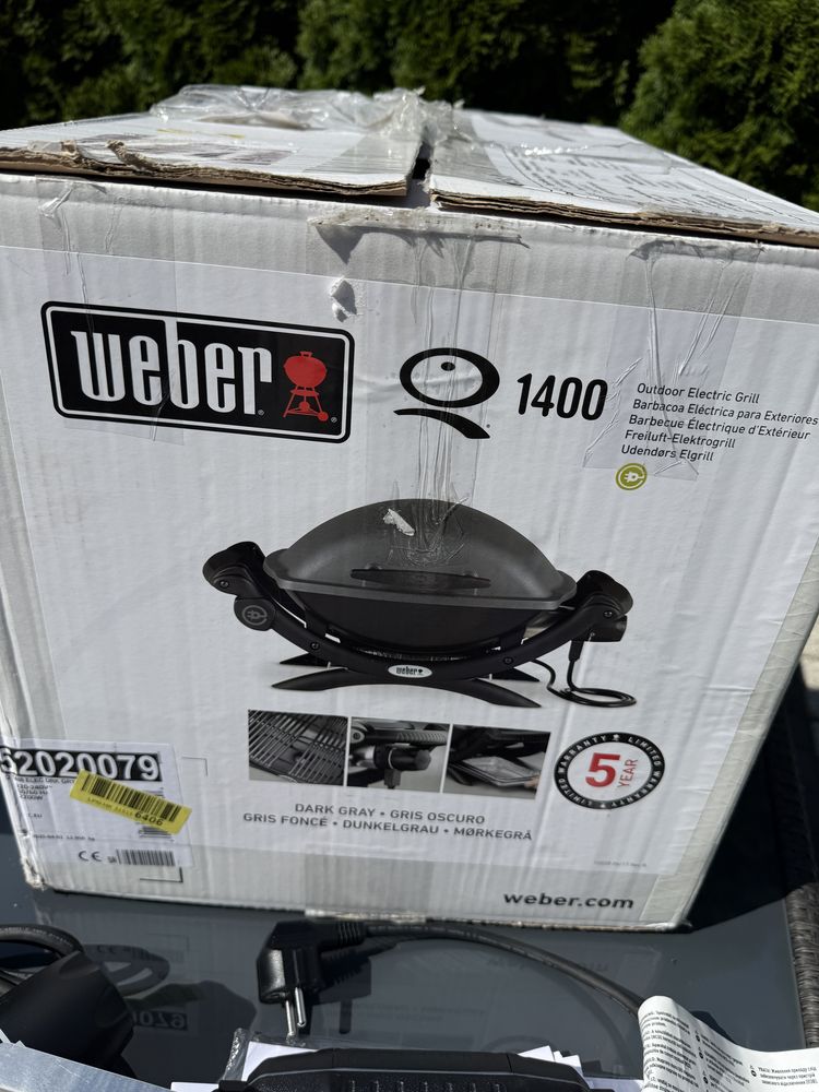 Grill ELEKTRYCZNY Nowy Model Weber  q1400