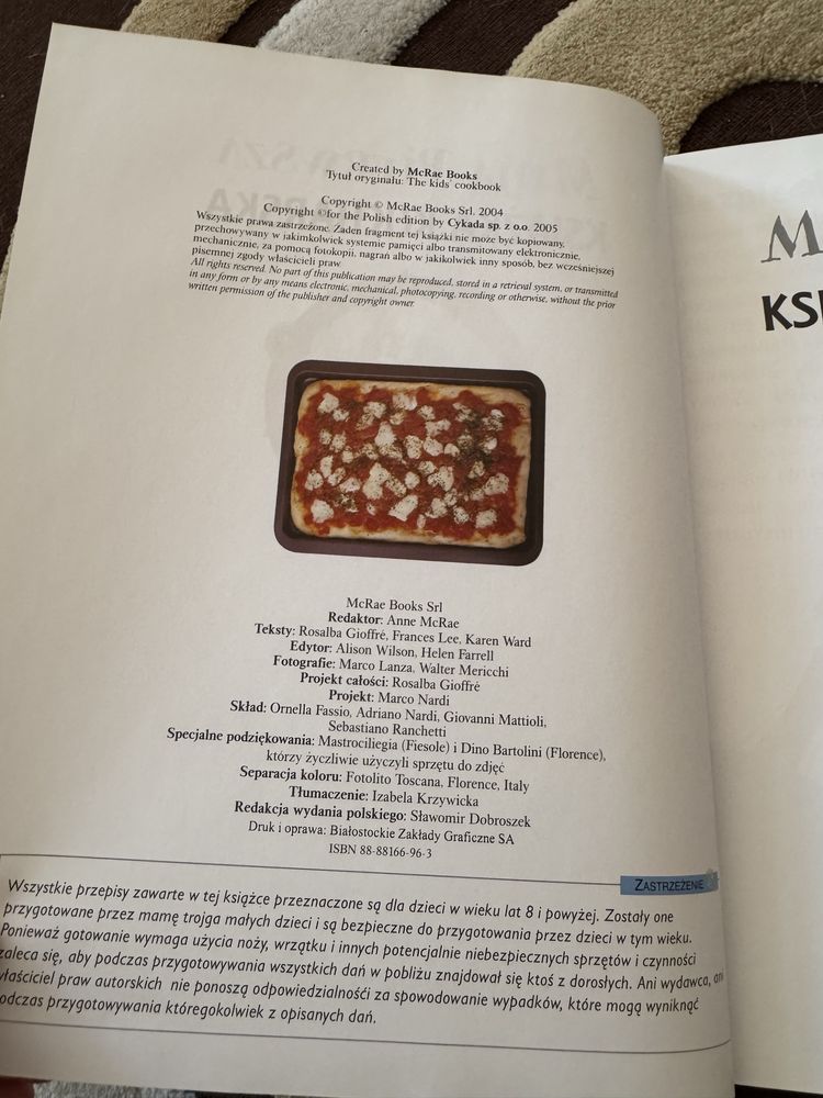 Moja pierwsza książka kucharska przepisy łatwe proste i przyjemne
