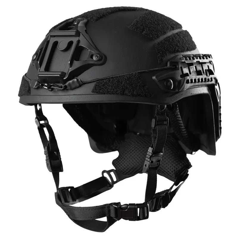 СУПЕРЛЕГКИЙ тактичний шолом Combatant SuperLITEweight 1,1 кг Чорний