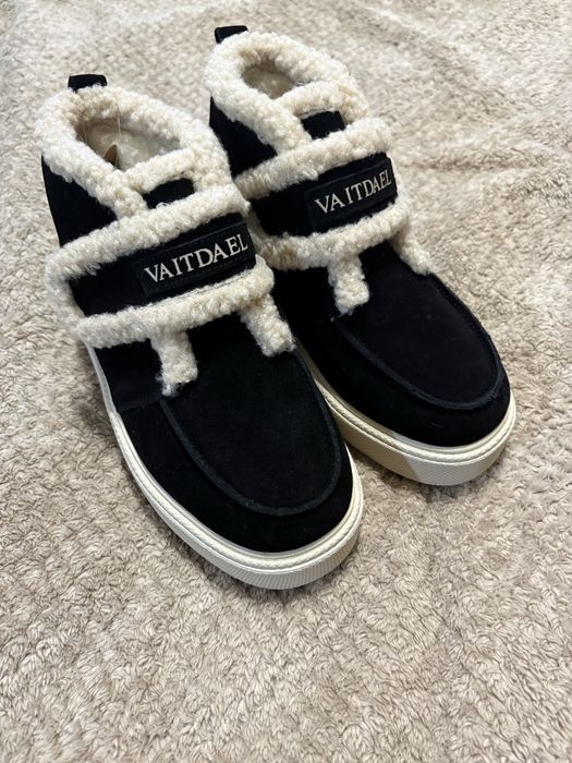 Зимові черевики жіночі натуральна замша платформа липучці 36 37 39 40