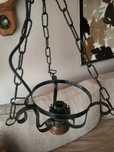 Stara lampa wisząca żyrandol vintage