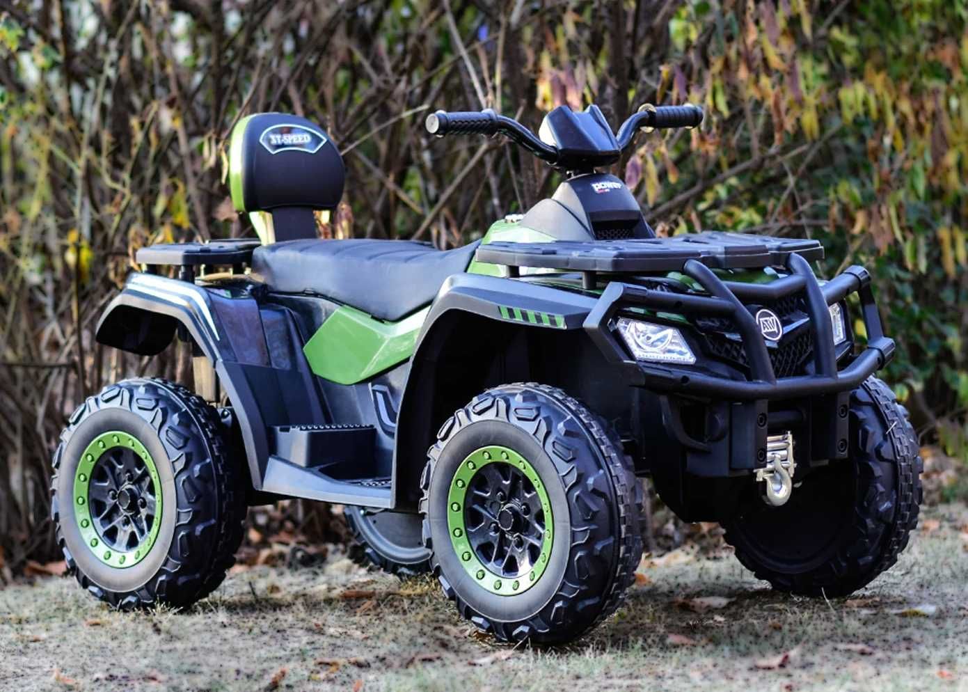 Quad GRIZZLY 4x4 24V 800W Auto AKUMULATOR Elektryczny Terenowy DZIECI