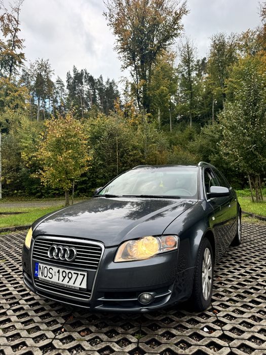 Zadbane Audi A4 b7 Avant 2007 2.0 TDI, 170 KM, świeży przegląd
